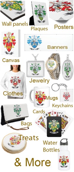 200 gifts with Murphy Family Crest