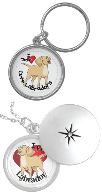 Labrador keyrings and jewelry