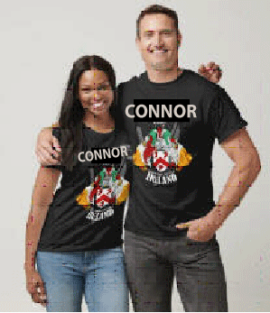 Connor Tshirt and Connor Clothing